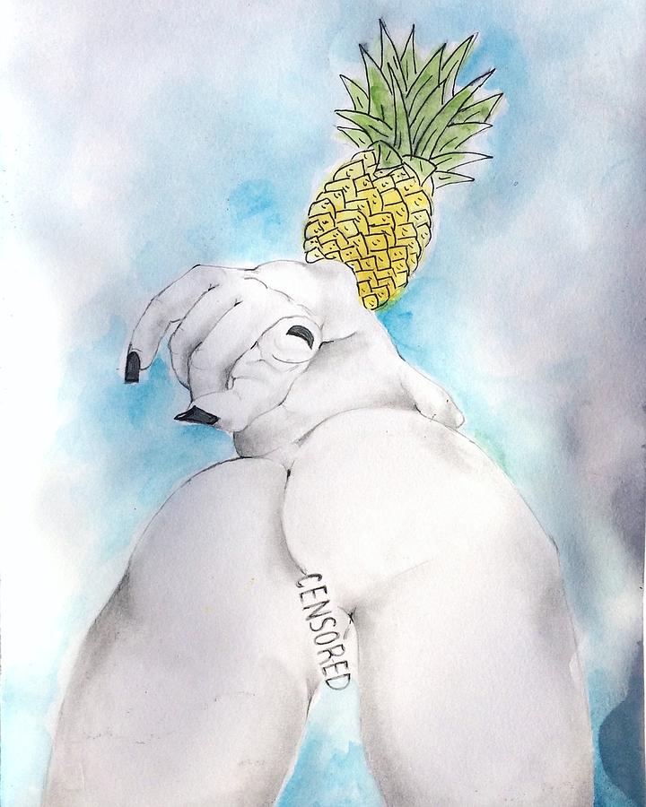 Fineapple Painting by Fineapple Apple