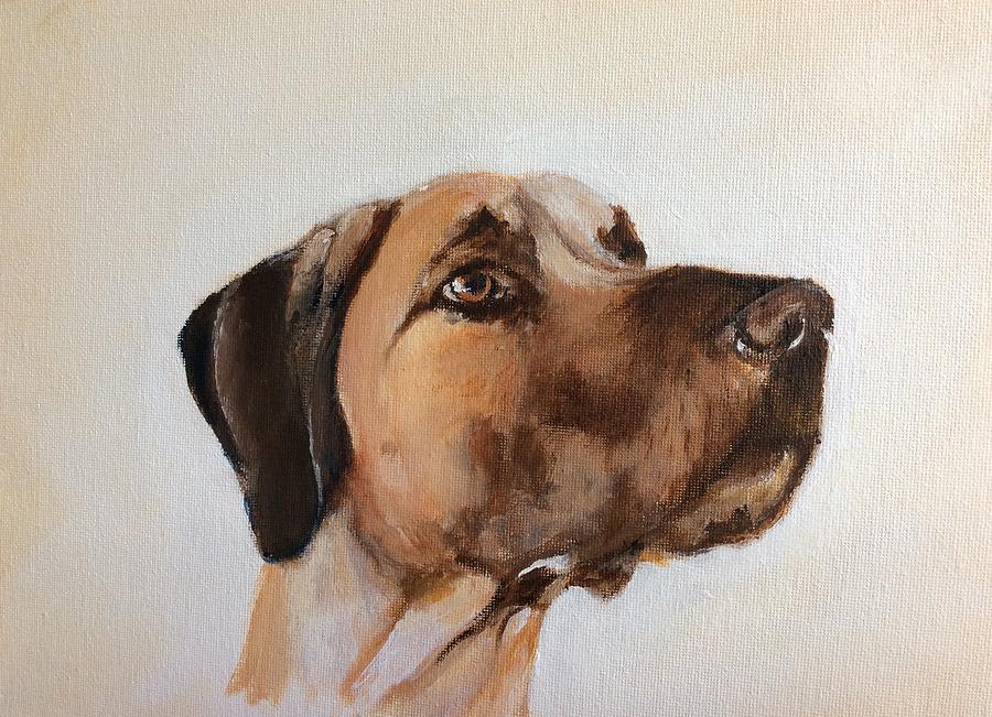 Fiona Painting by Ellen Canfield