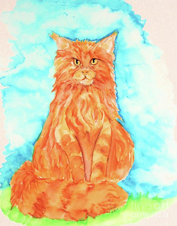 Fire Cat by Alorah Tout Fire Cat by Alorah Tout