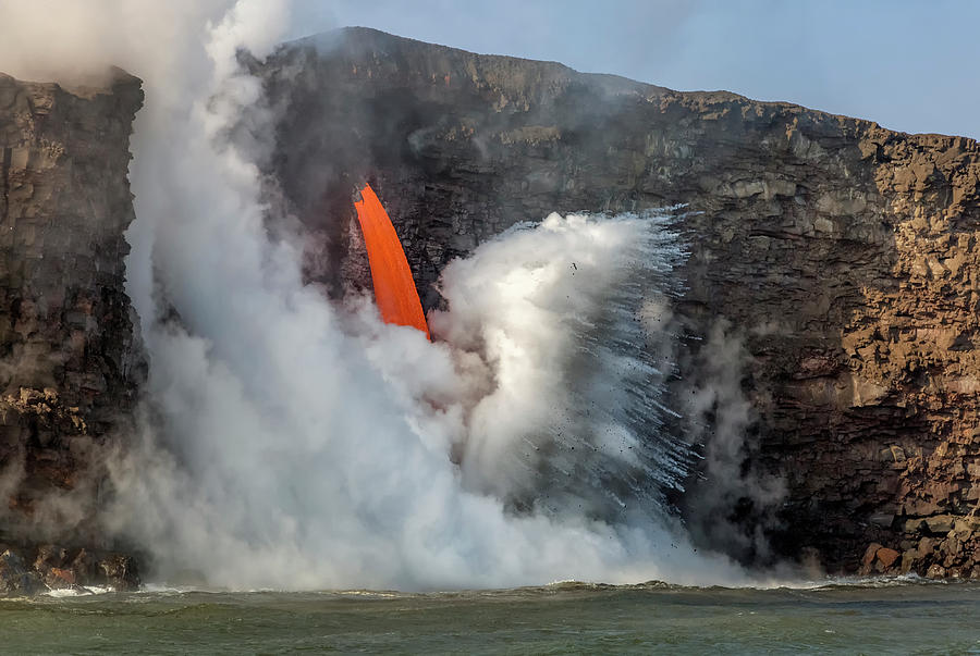 Fire Hose Lava Flow Photograph by David DesRochers - Fine Art America