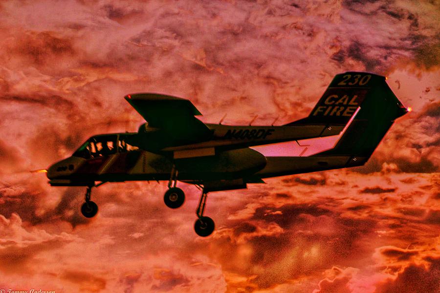 Fire in the Sky CalFire OV-10 by Tommy Anderson Fire in the Sky CalFire OV-10 by Tommy Anderson