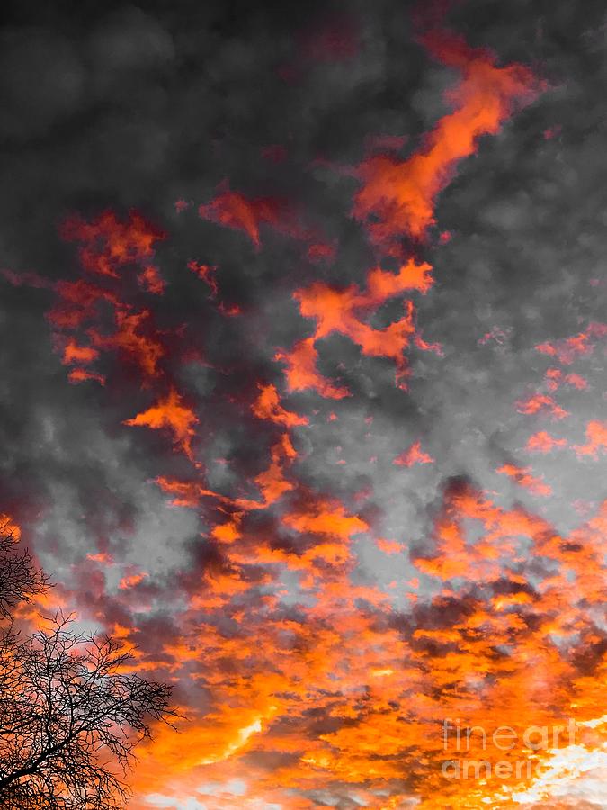 Fire In The Sky Photograph