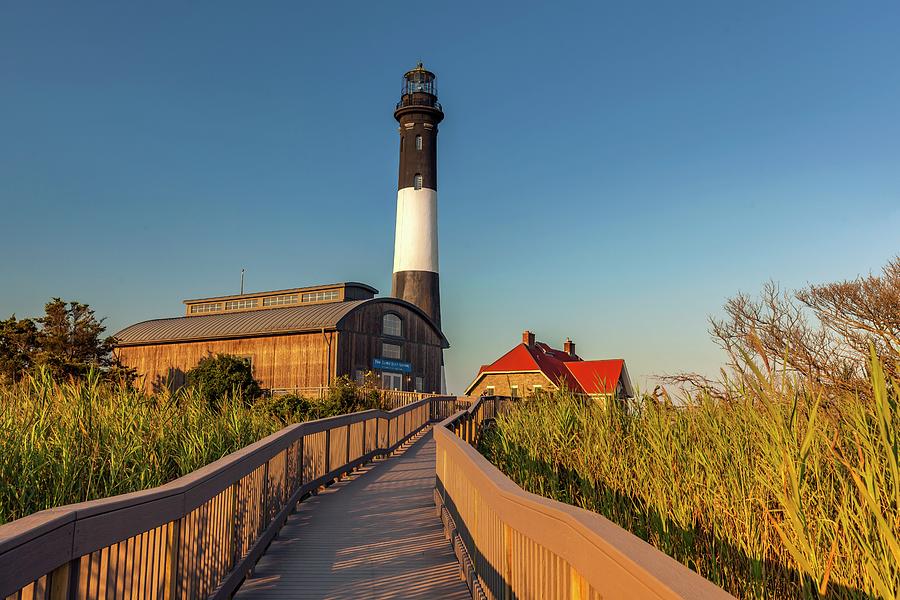 Fire Island Lighthouse, Long Is, Ny Digital Art by Claudia Uripos