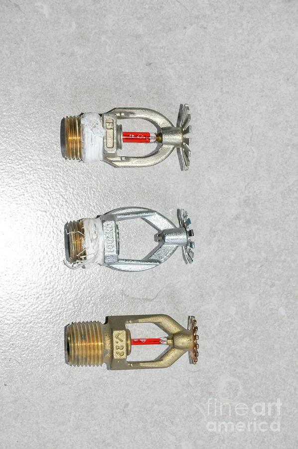 Fire Sprinklers Photograph by Science Photo Library