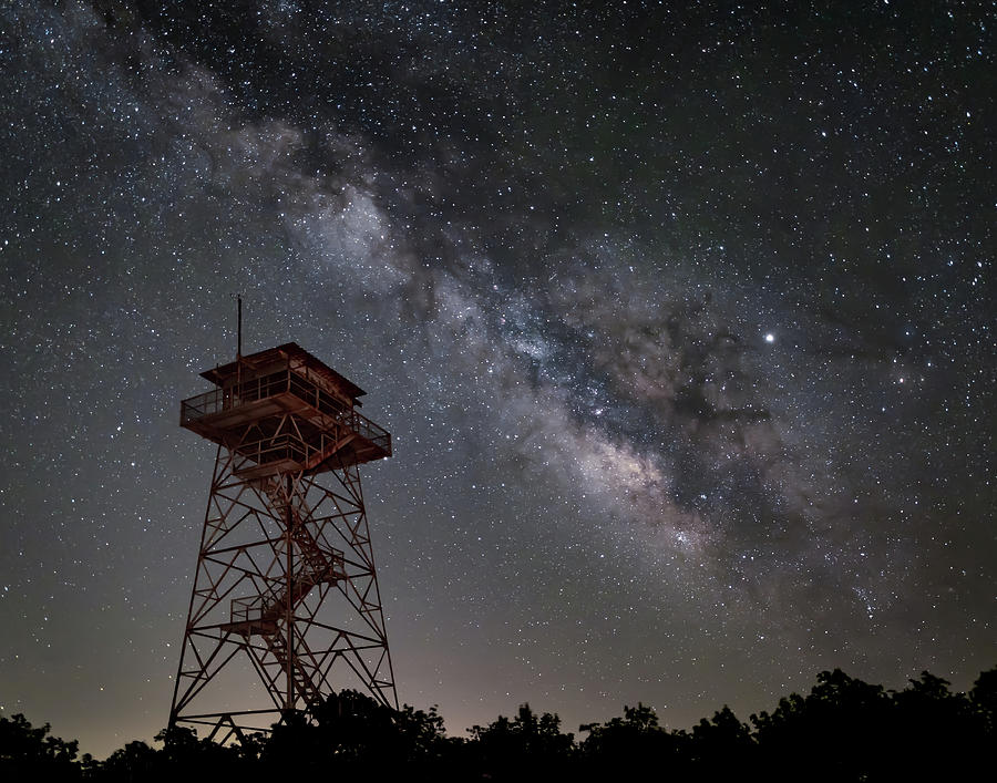 Fire Tower Photograph by James Barber