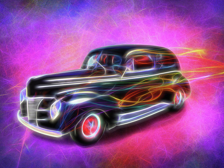 Fire Wagon Digital Art by Rick Wicker