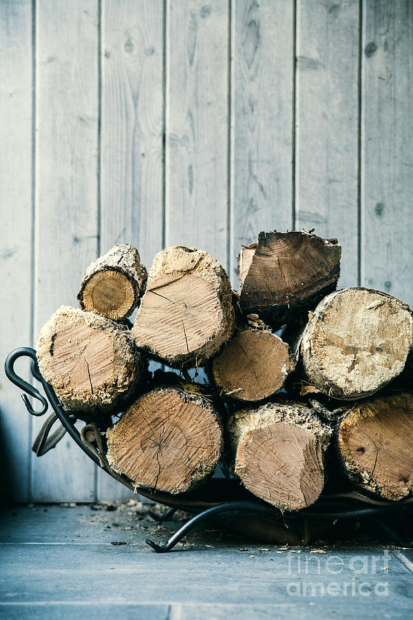 Stack Photograph - Fire Wood Home Living Concept by Mervas Stack Photograph - Fire Wood Home Living Concept by Mervas