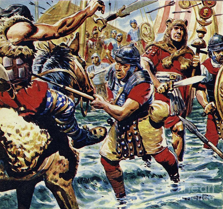 Императоры рима завоеватели и правители. Римское завоевание Британии. Первое вторжение Цезаря в Британию. Завоевание Британии римлянами (43-45г. До н.э).