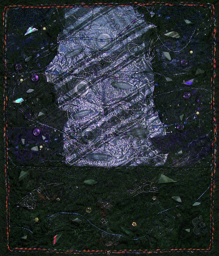 Fireflies Tapestry - Textile by Pam Geisel