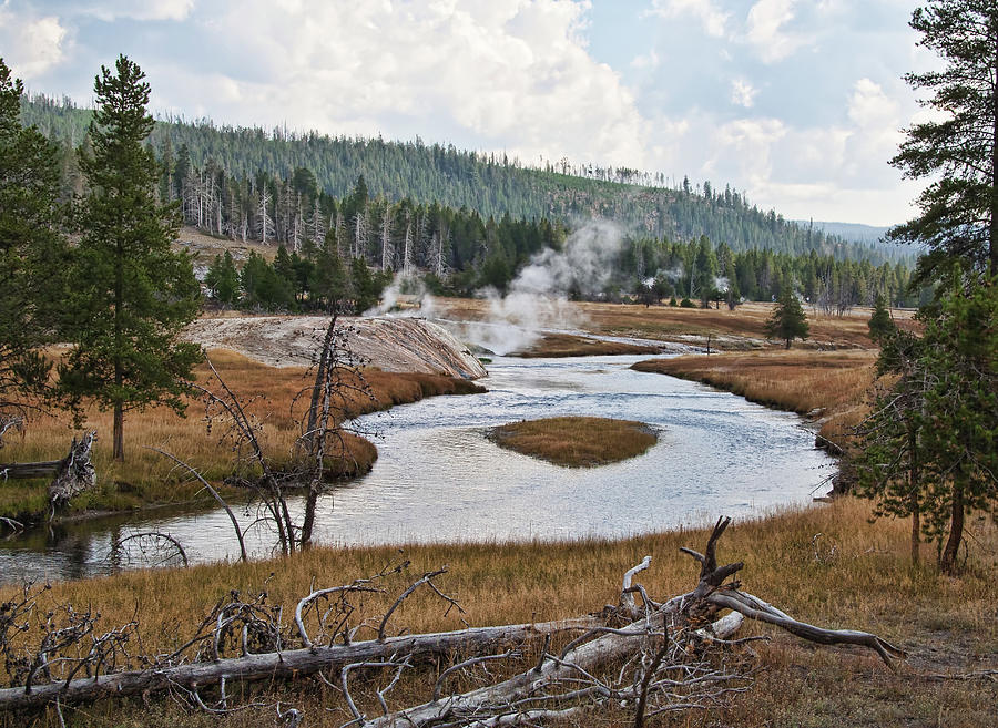 Firehole River, Yellowstone, Np Photograph by © Richard Taylor