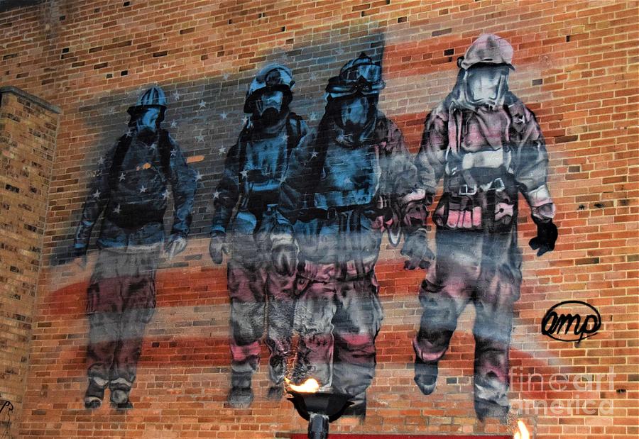 Firehouse Mural in Rapid City, SD Photograph by Suzanne Wilkinson ...