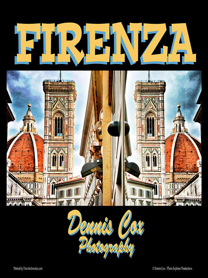 Firenza Travel Poster Photograph