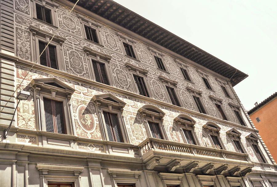 Firenze Building Art Photograph by JAMART Photography
