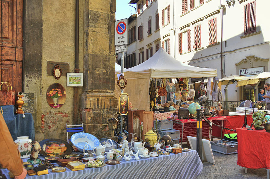 Firenze Street Market  Photograph by JAMART Photography