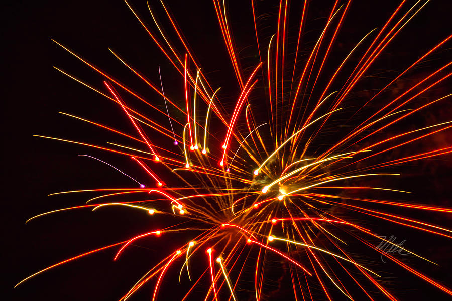 Fireworks Electricity Photograph by Meta Gatschenberger