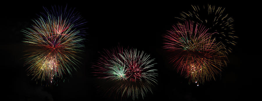 Fireworks Photograph by Vivida Photo PC
