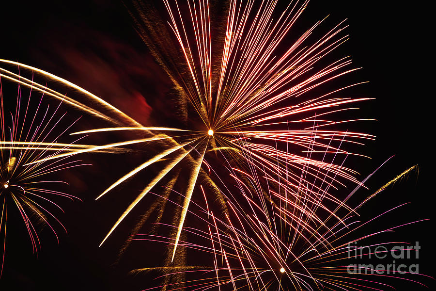 Fireworks Photograph - Fireworks 1 by Gina Matarazzo Fireworks Photograph - Fireworks 1 by Gina Matarazzo