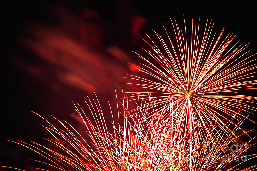 Fireworks Photograph - Fireworks 2 by Gina Matarazzo Fireworks Photograph - Fireworks 2 by Gina Matarazzo