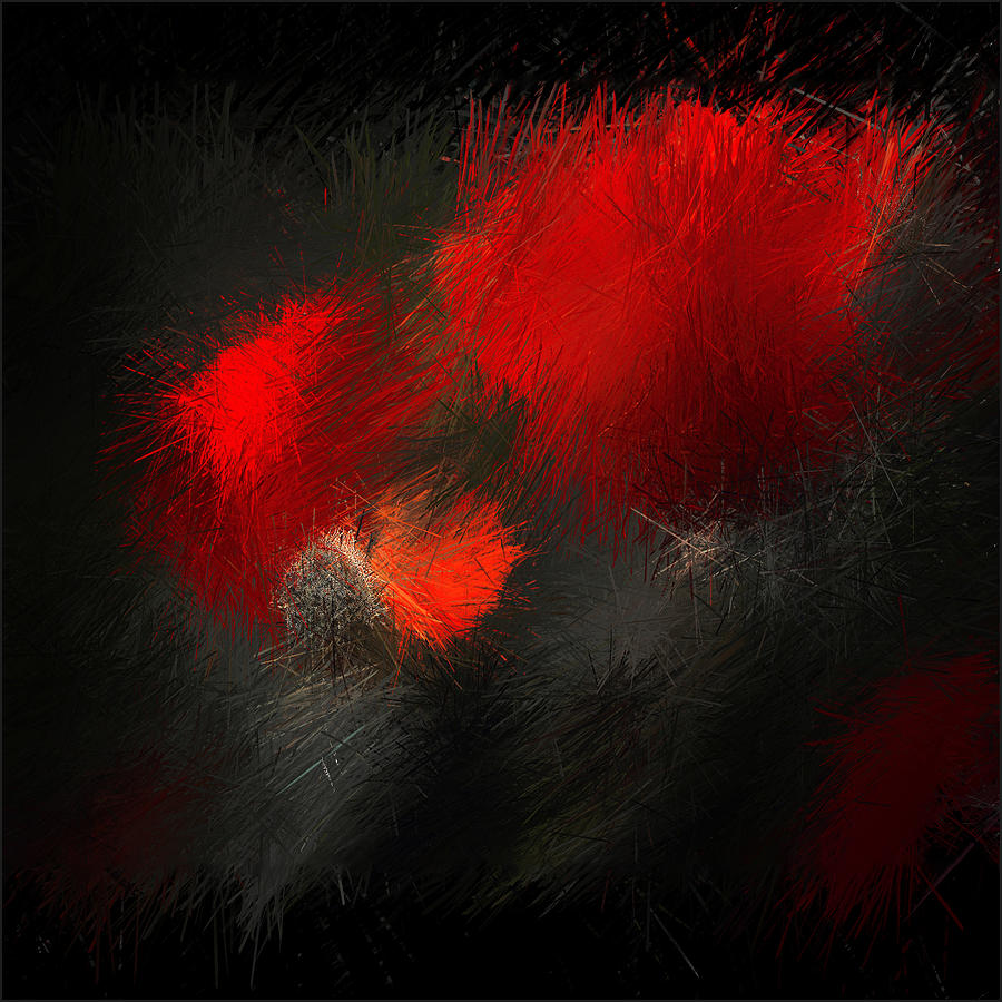 Abstract Photograph - Fireworks In Nature by Gilbert Claes