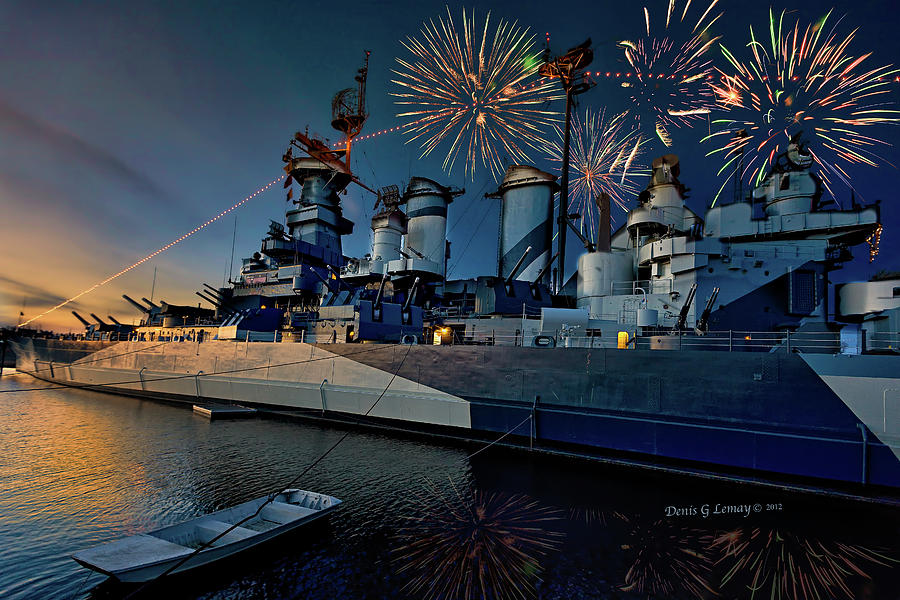 Fireworks On Starboard by DENIS LEMAY Fireworks On Starboard by DENIS LEMAY