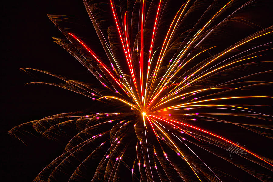 Fireworks Pizzazz Photograph by Meta Gatschenberger
