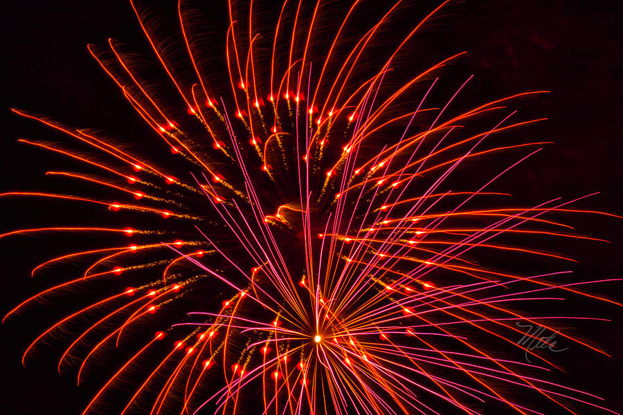Fireworks Ring Of Fire Photograph by Meta Gatschenberger