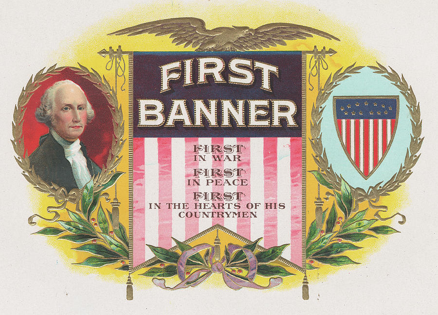 First Banner Painting by Art Of The Cigar