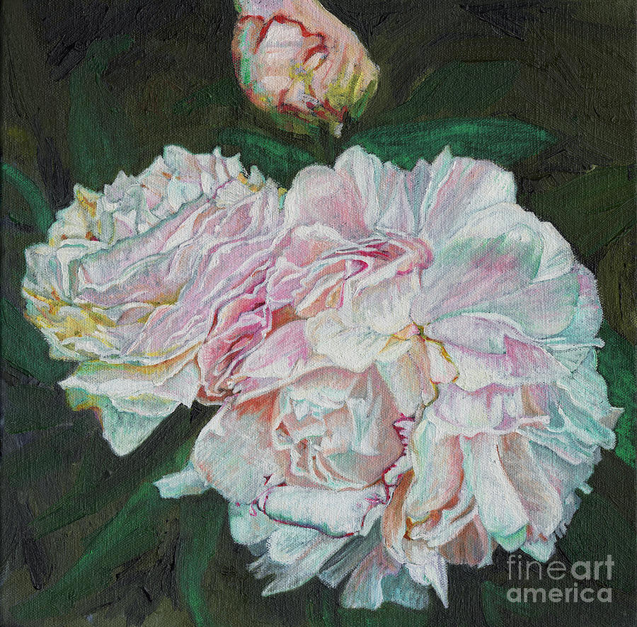First Blooms, 2012 Painting by Helen White
