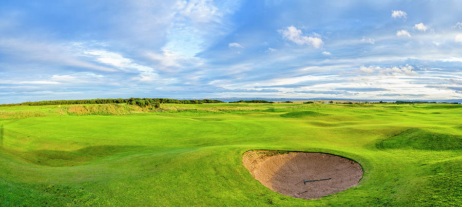 First Fairway And Sand Trap Of Royal Photograph by Panoramic Images
