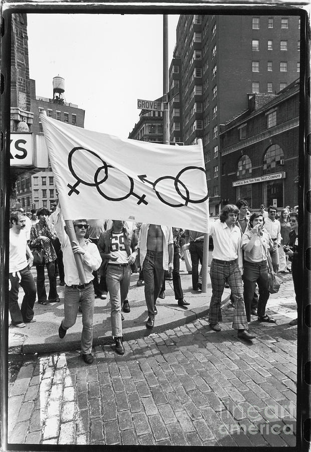 First Gay Pride March July 27 1969 Photograph By Fred W Mcdarrah