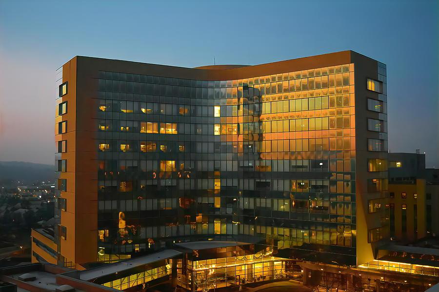 First Light at the Hospital Photograph by Jack Wilson