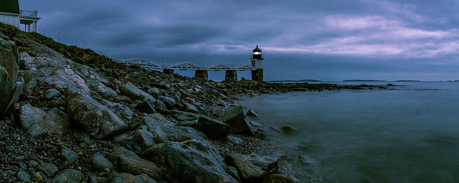 First Light - Marshall Point Panorama Photograph by ProPeak Photography
