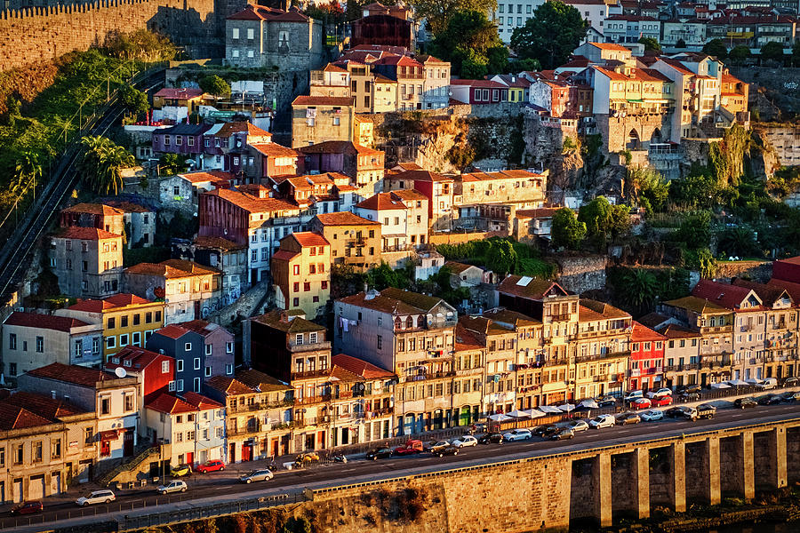 First Light On Porto #2 - Portugal Photograph by Stuart Litoff