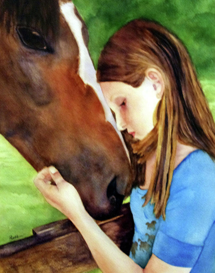First Love Painting by Beth Fontenot