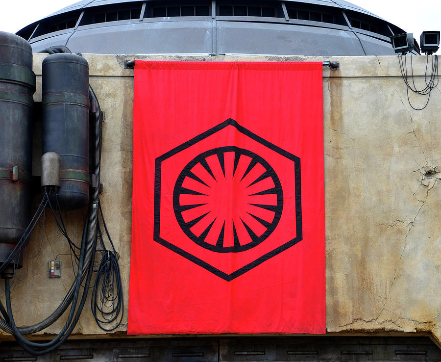 First order flag Black Spire Outpost Photograph by David Lee Thompson