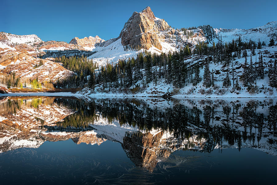 First Snow At Lake Blanche Photograph