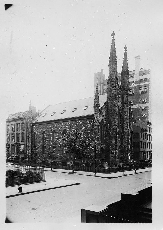 First Unitarian Church Of Our Savior Photograph by The New York Historical Society