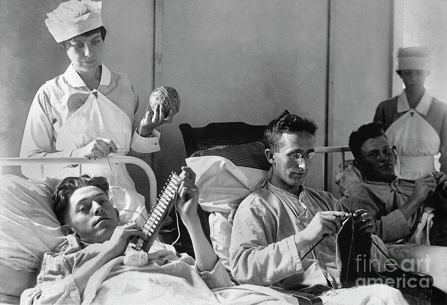 First World War Military Hospital Photograph by Us Army/science Photo Library