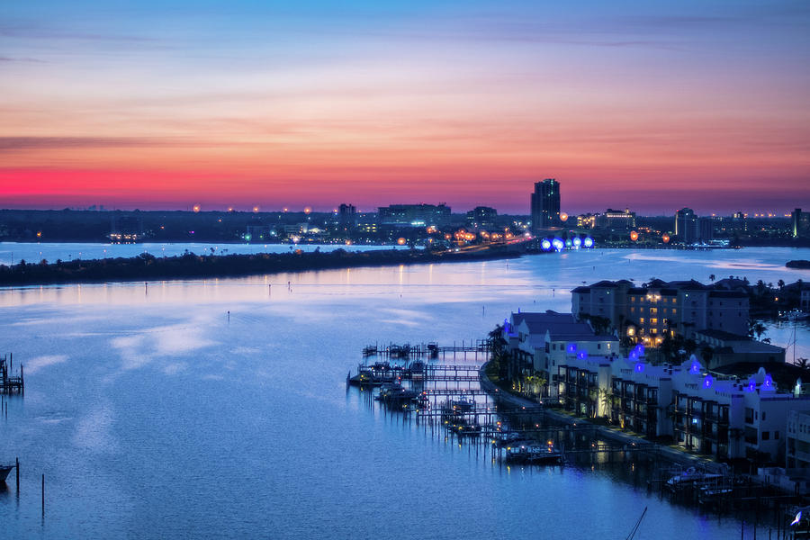 Firstlight Over Clearwater Photograph by Jeff Phillippi