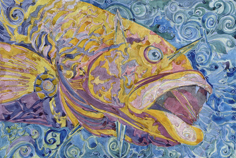 Fish. In search of Atlantis Mixed Media by Valentina RA - Fine Art America