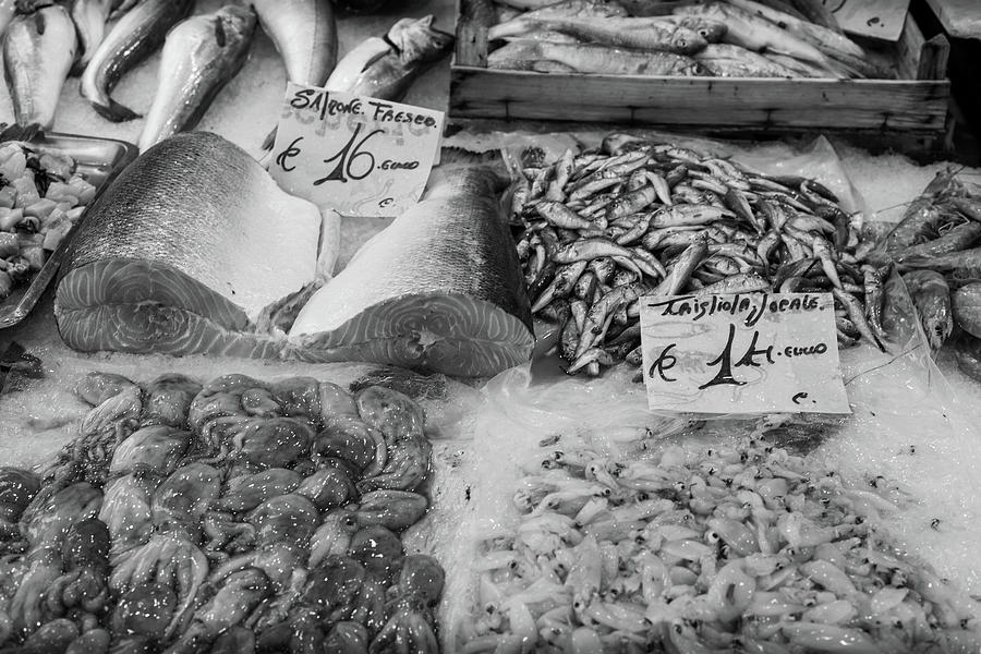 Fish at Ballaro Market in Palermo Italy Photograph by Georgia Clare