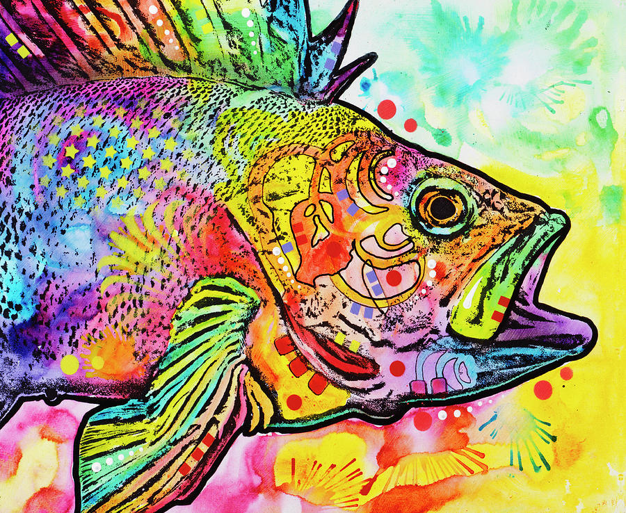 Fish Mixed Media - Fish by Dean Russo- Exclusive