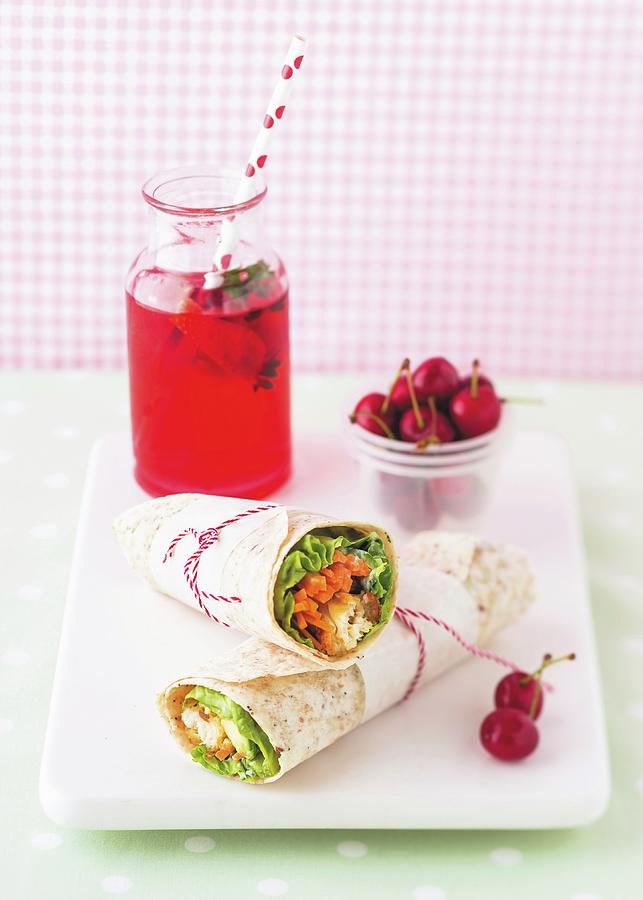 Fish Finger Wraps Photograph by Great Stock!