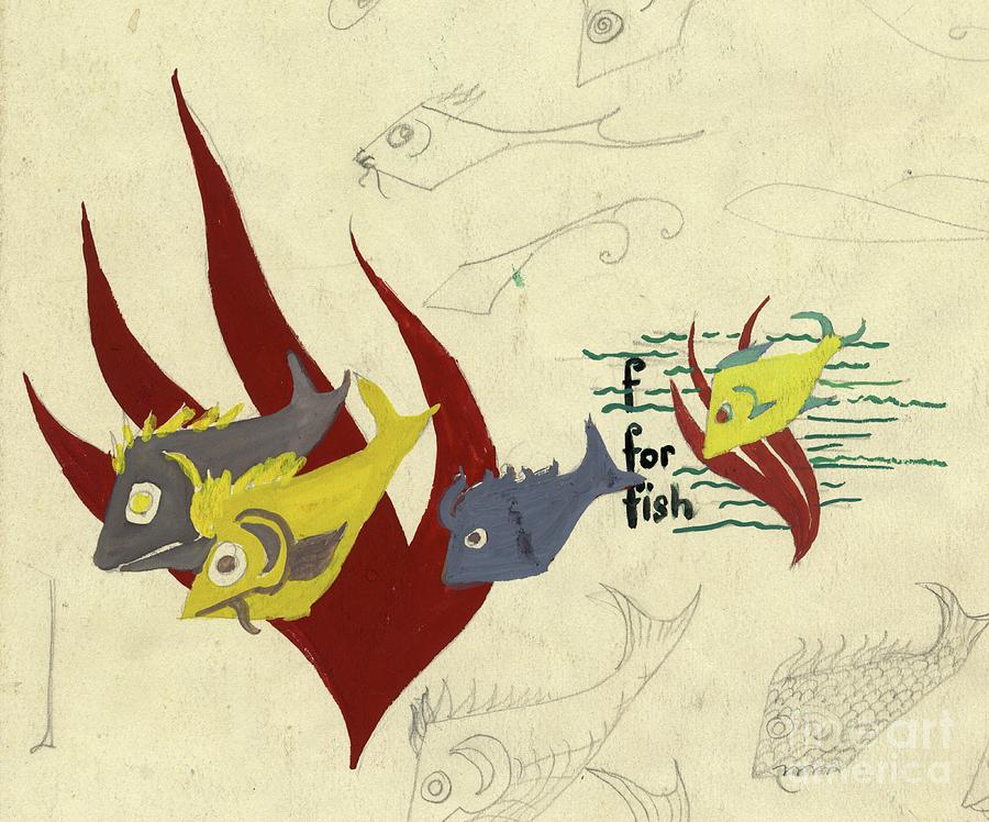 Fish Illustration Drawing by Heritage Images