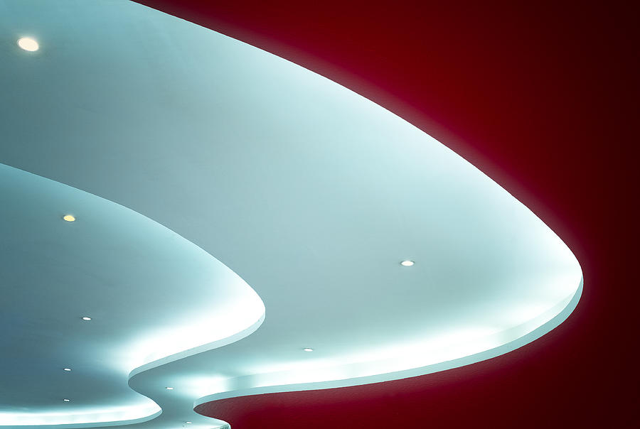 Abstract Photograph - Fish Shaped Ceiling. by Harry Verschelden