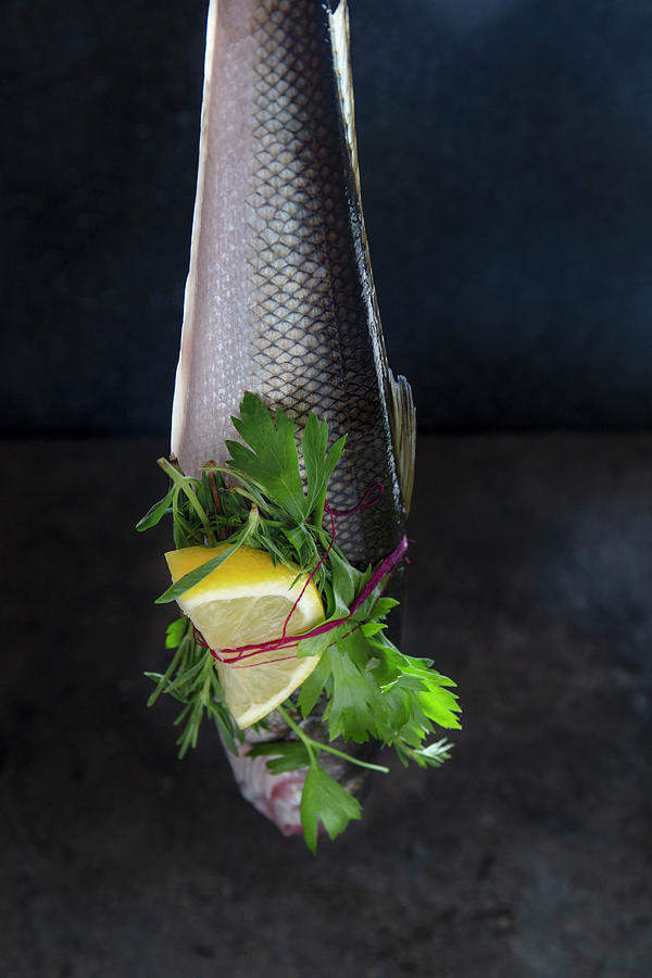 Fish With Lemon And Herbs Photograph by Larisa Blinova
