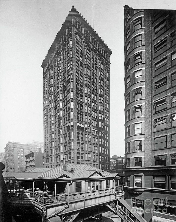 Fisher Building, Chicago, Illinois, Usa, 1896 Photograph by Barnes And Crosby