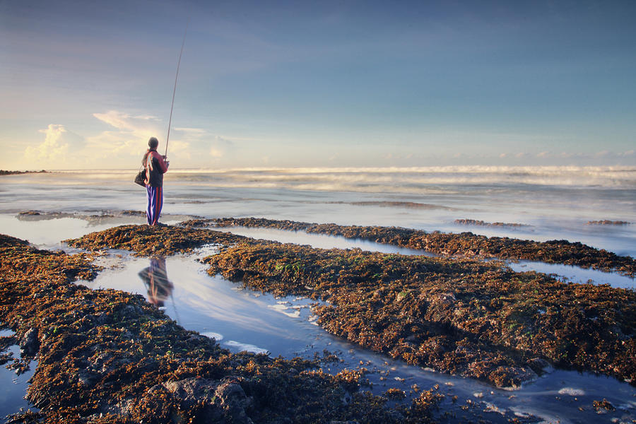Fisherman Photograph by I Nengah Januartha
