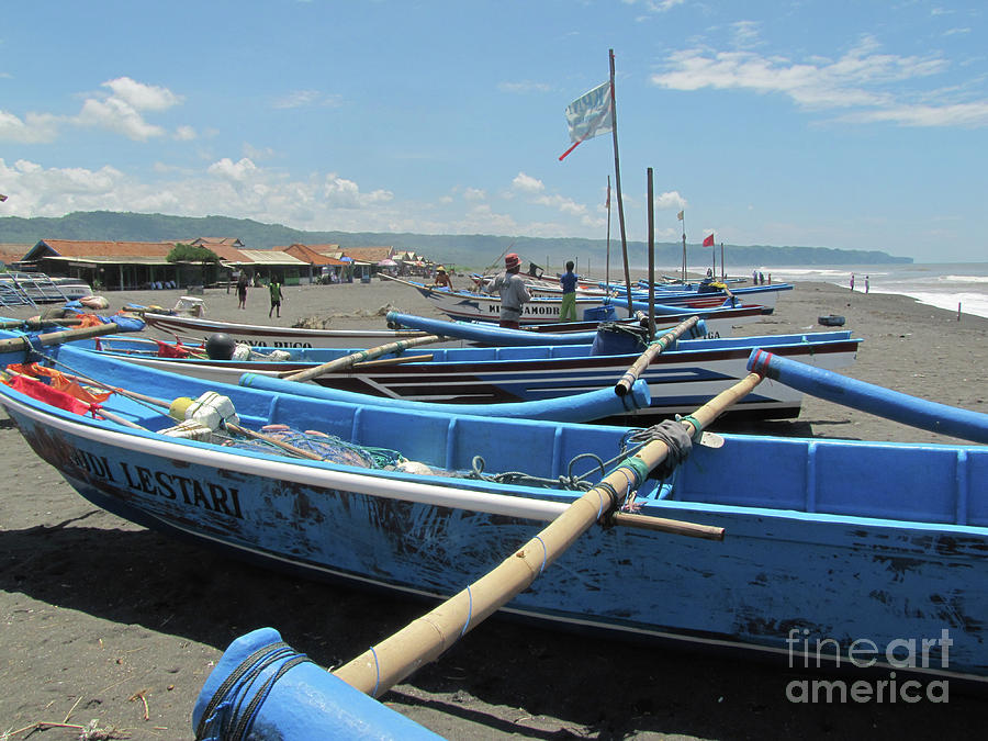 Fisherman In Yogyakarta, Indonesia by Yermia Riezky Santiago Fisherman In Yogyakarta, Indonesia by Yermia Riezky Santiago