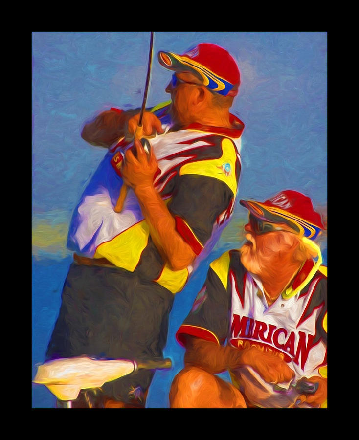 Fishermen Digital Art by John Rohloff
